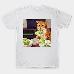 cat in a diet T-Shirt